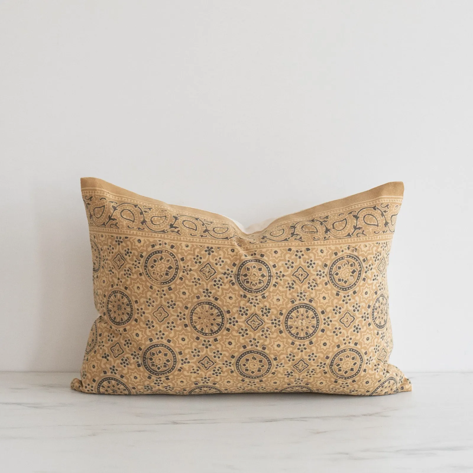 Antique Ajrak Pillow Cover