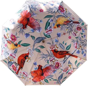 Anuschka Umbrella AUTO Open/Close - UPF 50  - 38 Waterproof Windproof Canopy - Fits in Handbag - Windproof Flexible Fiberglass