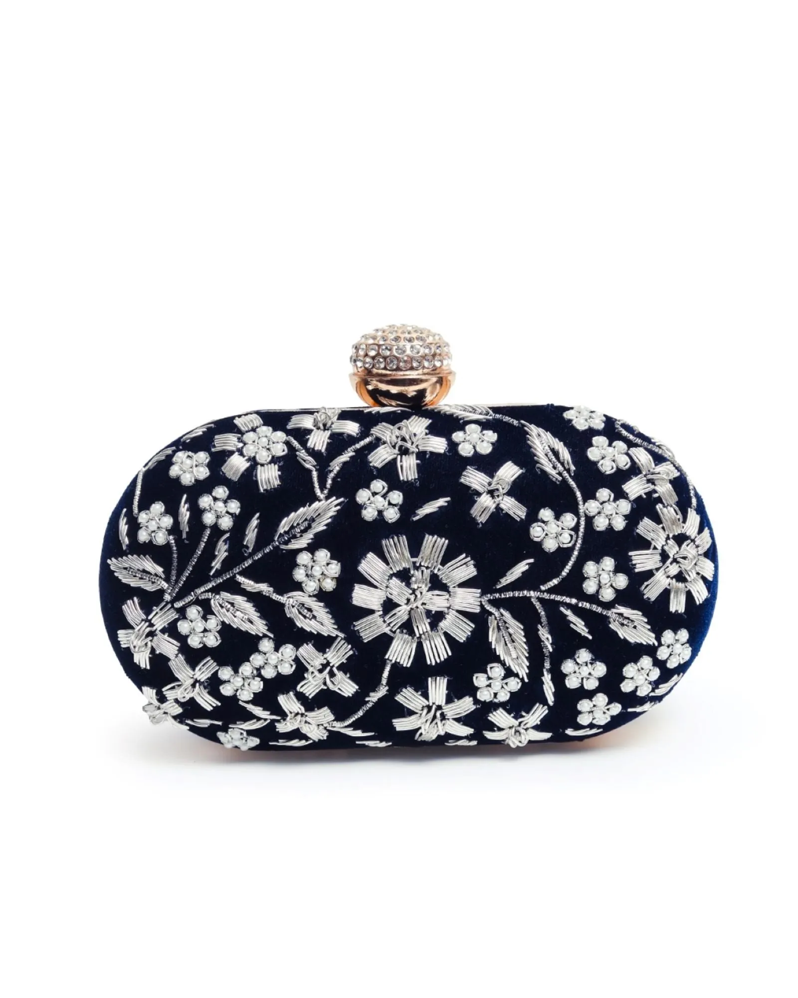 Baiza Hand Embroidered Clutch