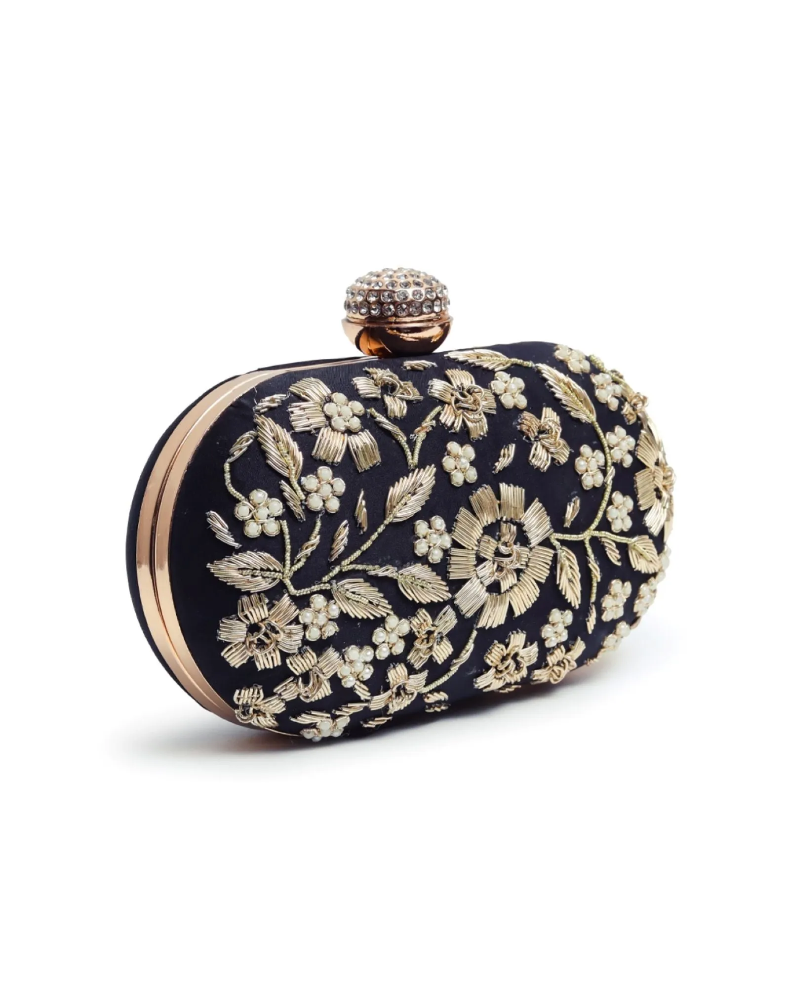 Baiza Hand Embroidered Clutch