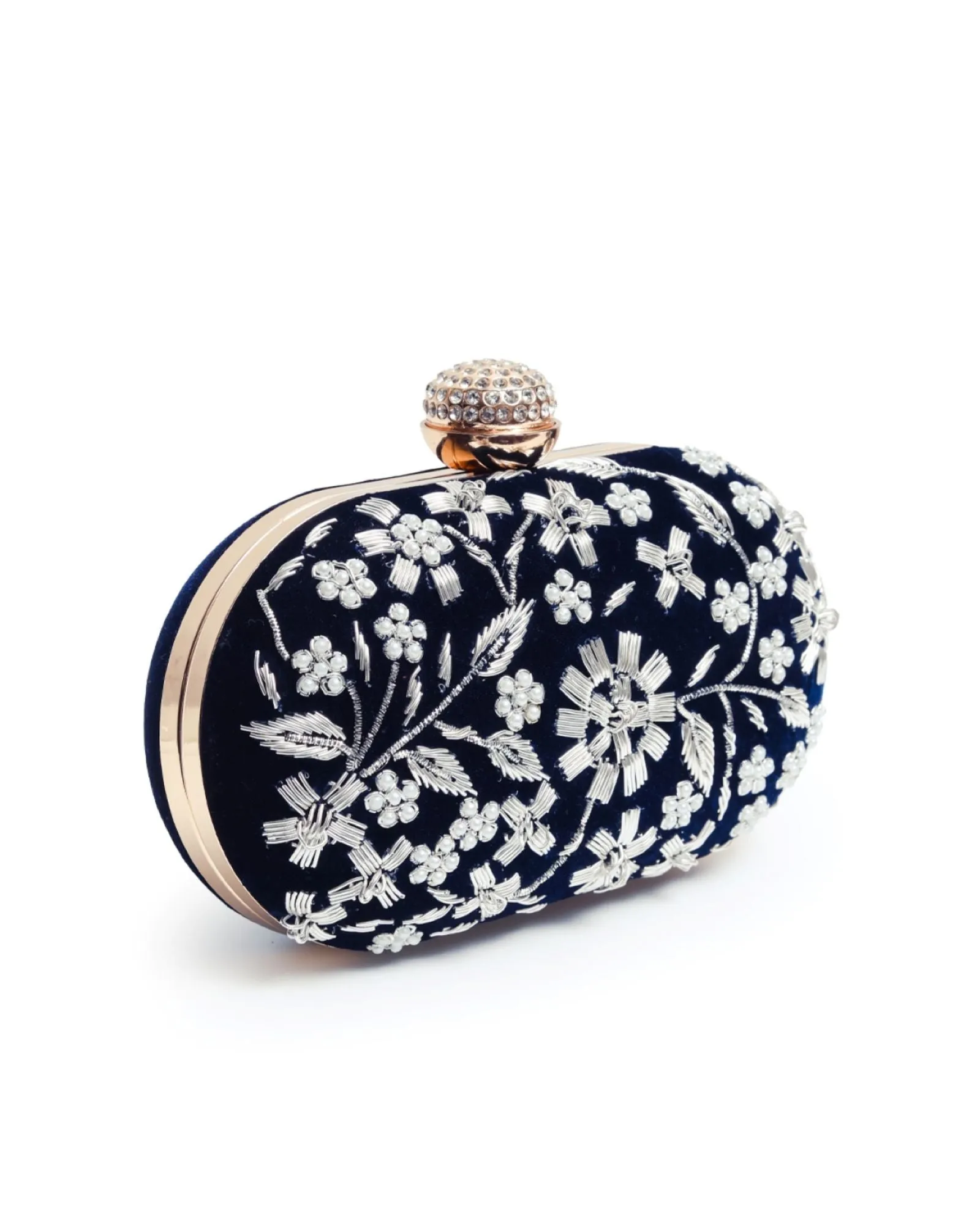 Baiza Hand Embroidered Clutch
