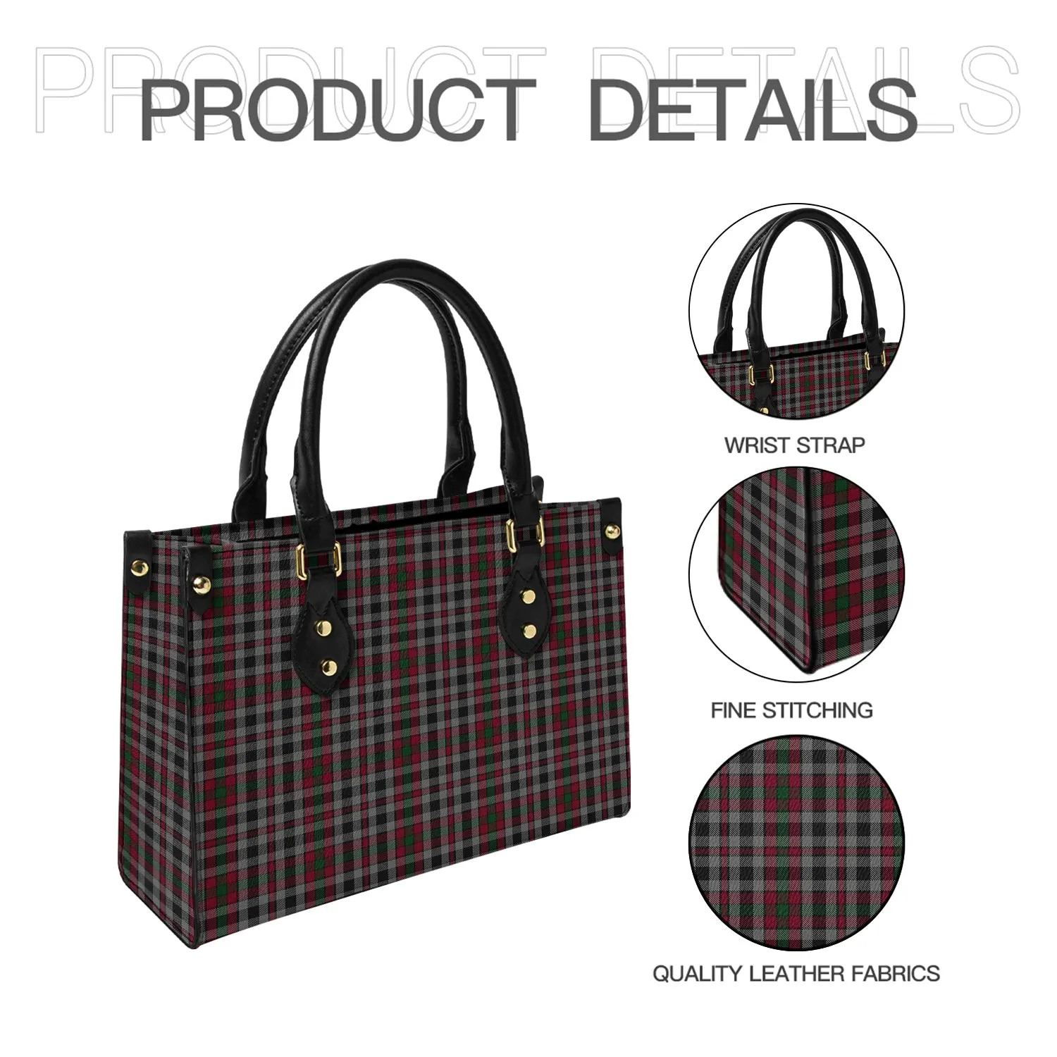 Borthwick Tartan Leather Bag