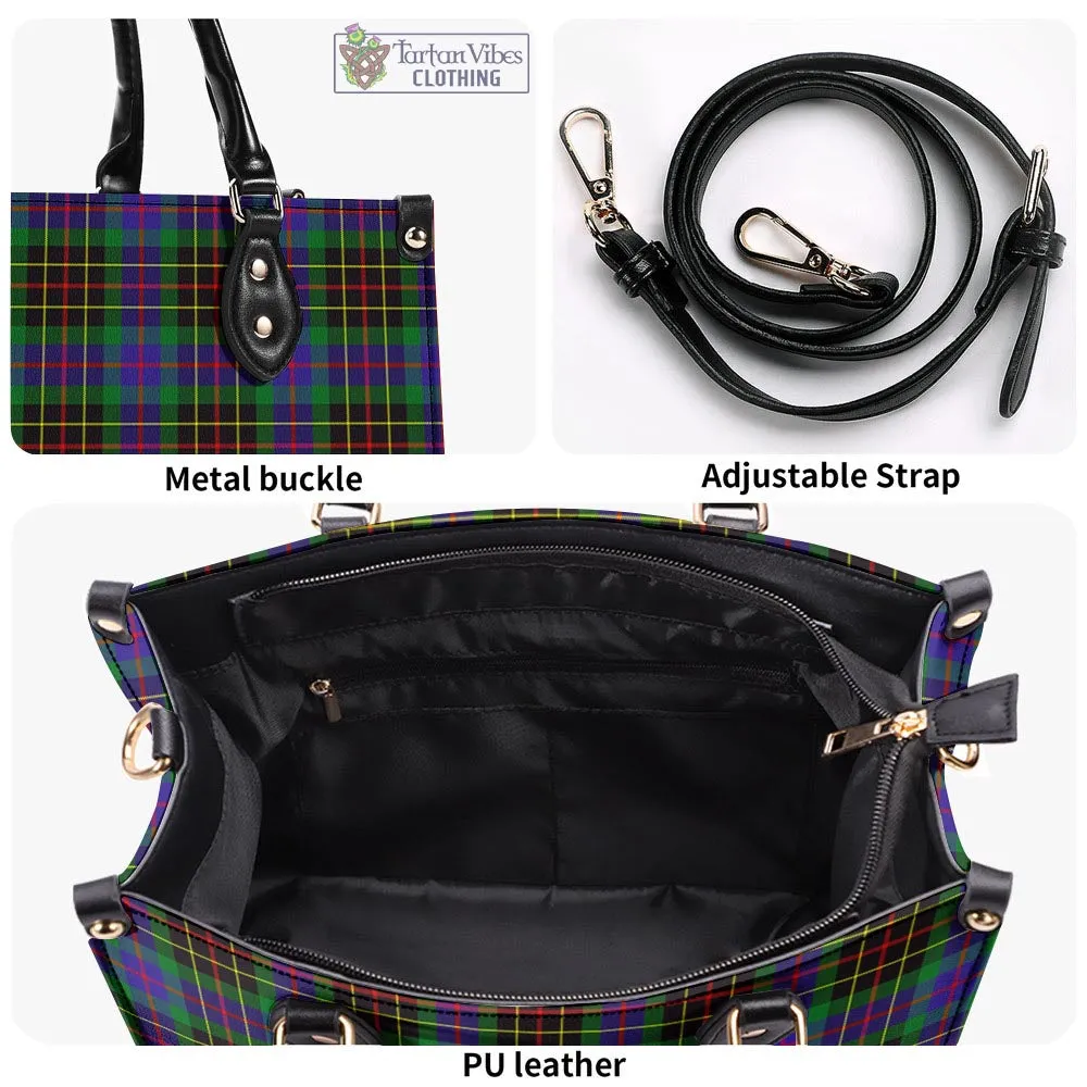 Brodie Hunting Modern Tartan Luxury Leather Handbags