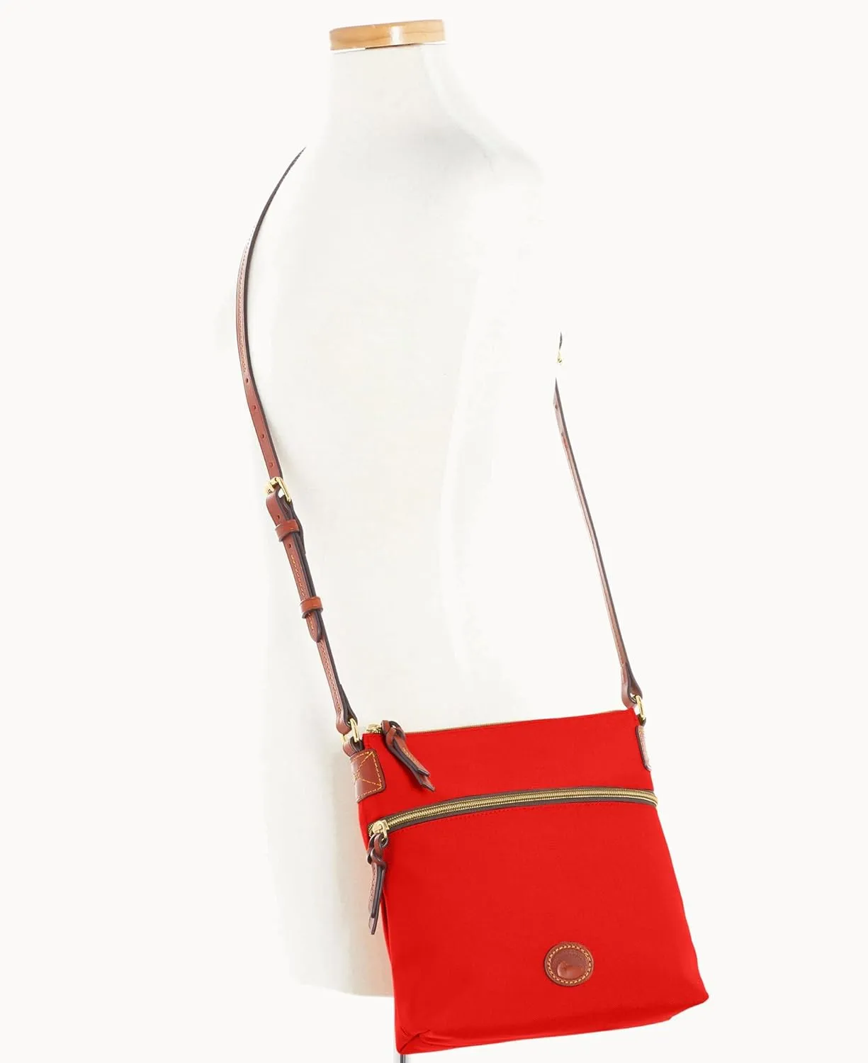 Dooney & Bourke Women's Handbags, Nylon Crossbody Bag for Women with Zipper Pockets