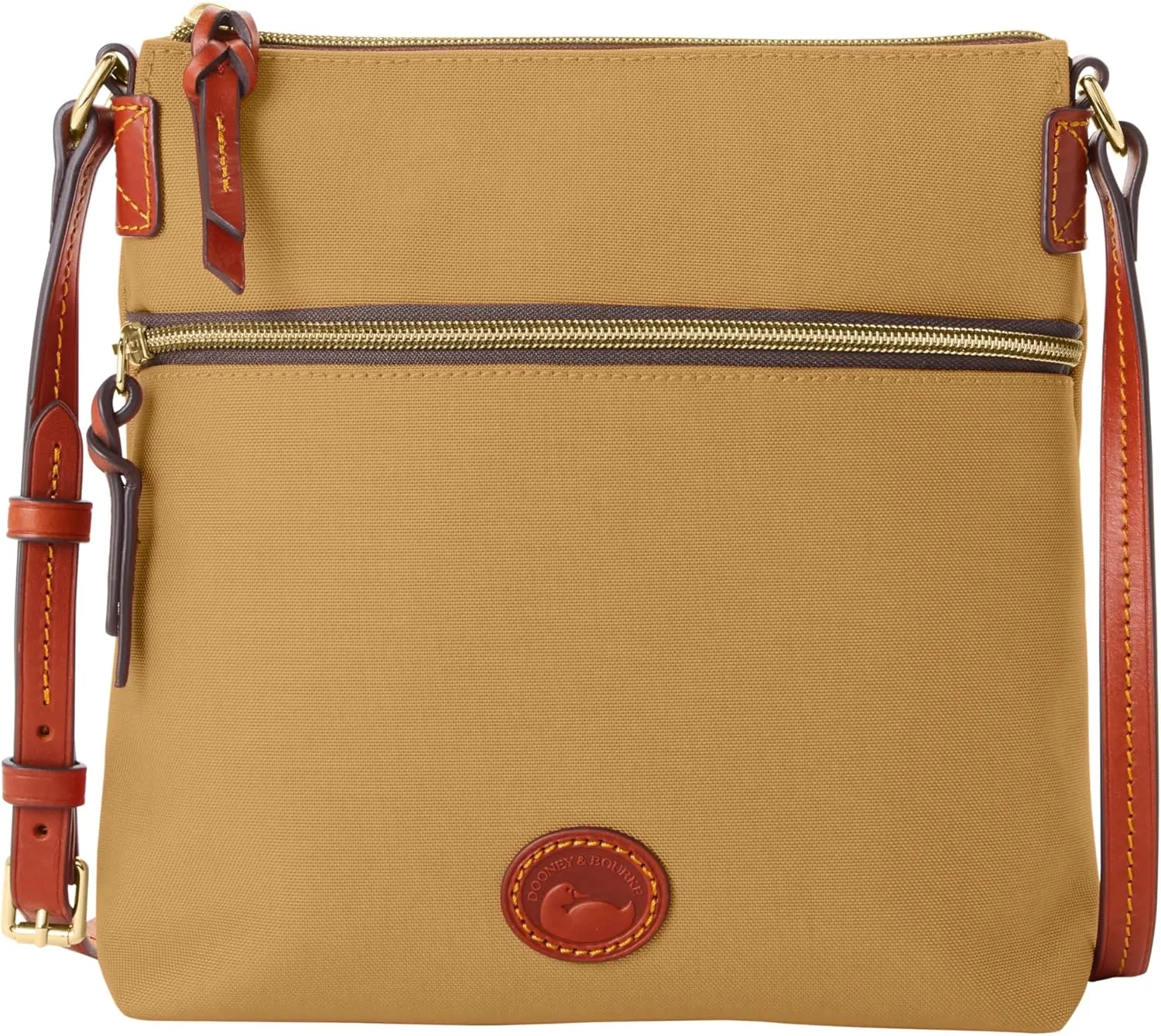 Dooney & Bourke Women's Handbags, Nylon Crossbody Bag for Women with Zipper Pockets