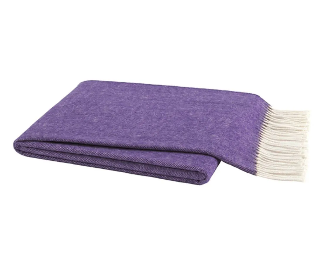 Herringbone Italian Throw
