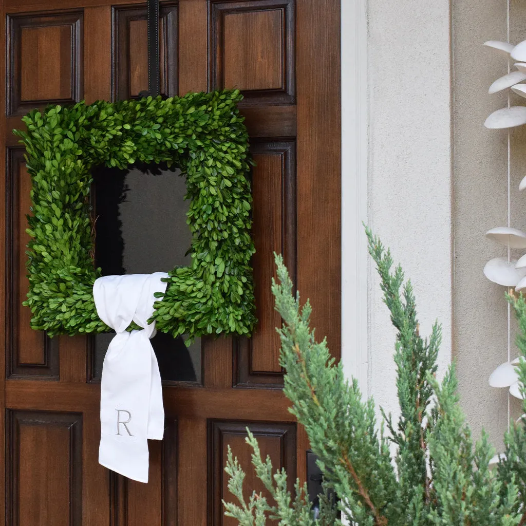 Initial Wreath Sash