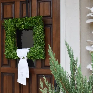 Initial Wreath Sash