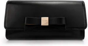 Kate Spade New York Women's Bow Belt Bag, Removable Zip Pouch for Hands-Free Carrying, Ideal for Travel