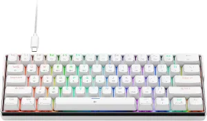 KEMOVE K61SE Gaming Mechanical Keyboard, 60 Percent Wired RGB Backlit N-Key Rollover Compact Mini 61 Keys Keyboard for PC Laptop, Blue Switch