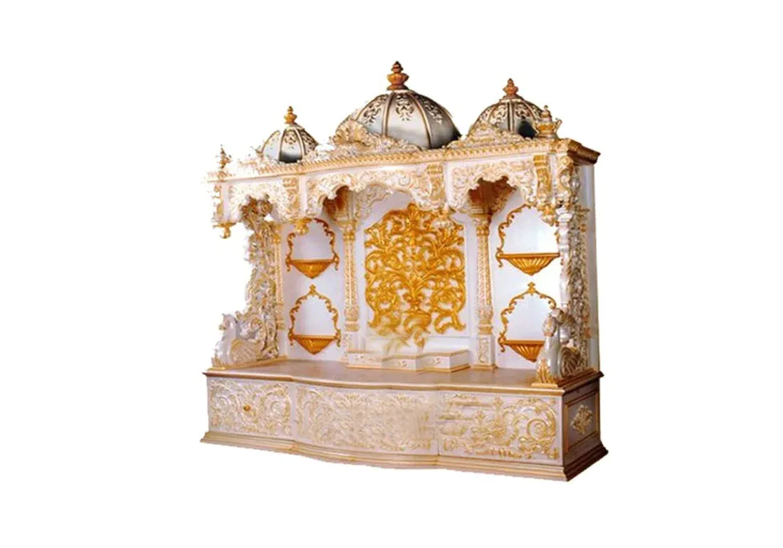 Luxury Hand Carved Teak Wooden Temple