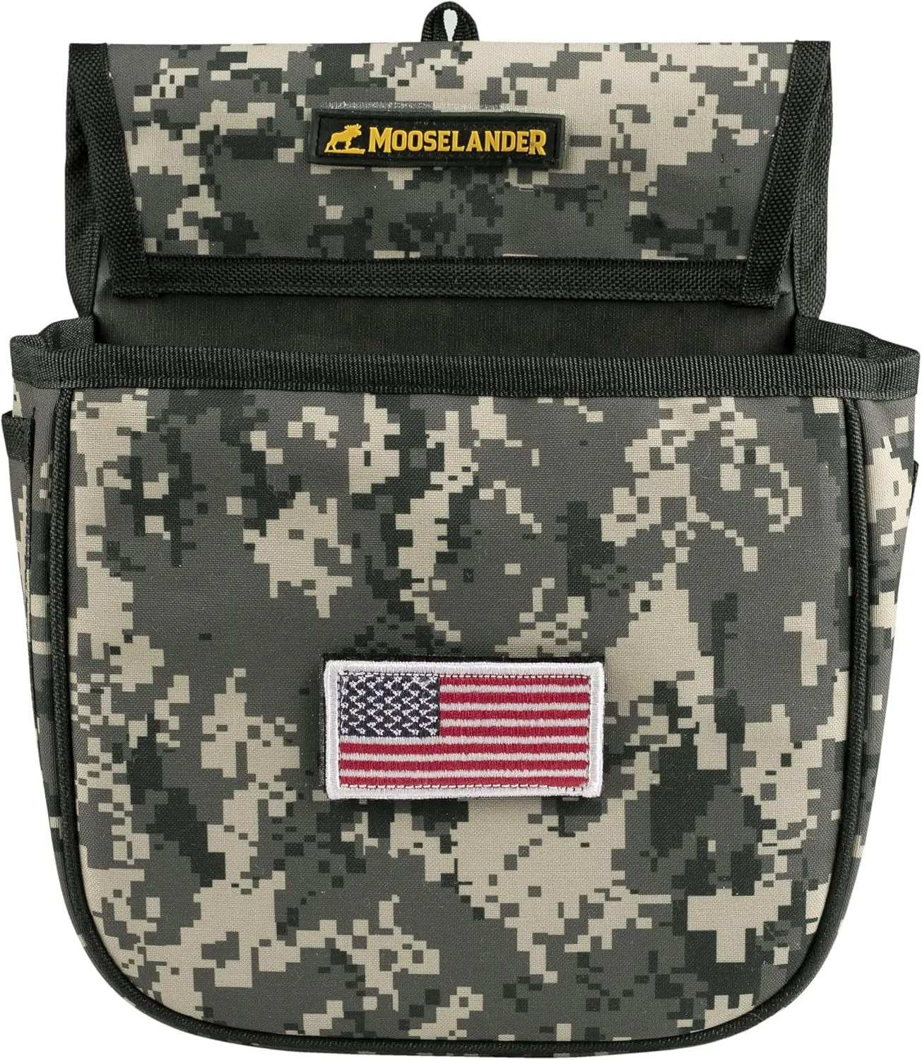 MooselanderShotgun Shell Pouch, Sporting Shotgun Shell Bag - Clay, Trap or Skeet Shooting Holder for Shotgun Shells, Raltree Camo, Digital Camo and Solid Colors.
