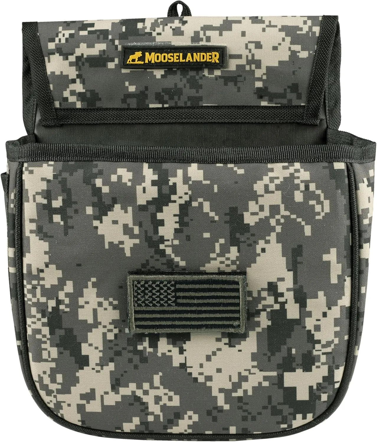 MooselanderShotgun Shell Pouch, Sporting Shotgun Shell Bag - Clay, Trap or Skeet Shooting Holder for Shotgun Shells, Raltree Camo, Digital Camo and Solid Colors.
