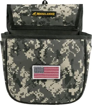 MooselanderShotgun Shell Pouch, Sporting Shotgun Shell Bag - Clay, Trap or Skeet Shooting Holder for Shotgun Shells, Raltree Camo, Digital Camo and Solid Colors.