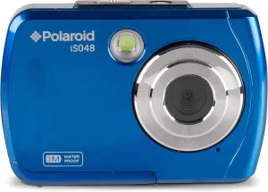 Polaroid IS048 Digital Camera - Small Lightweight Waterproof Instant Sharing 16 MP Digital Portable Handheld Action Camera (Red)