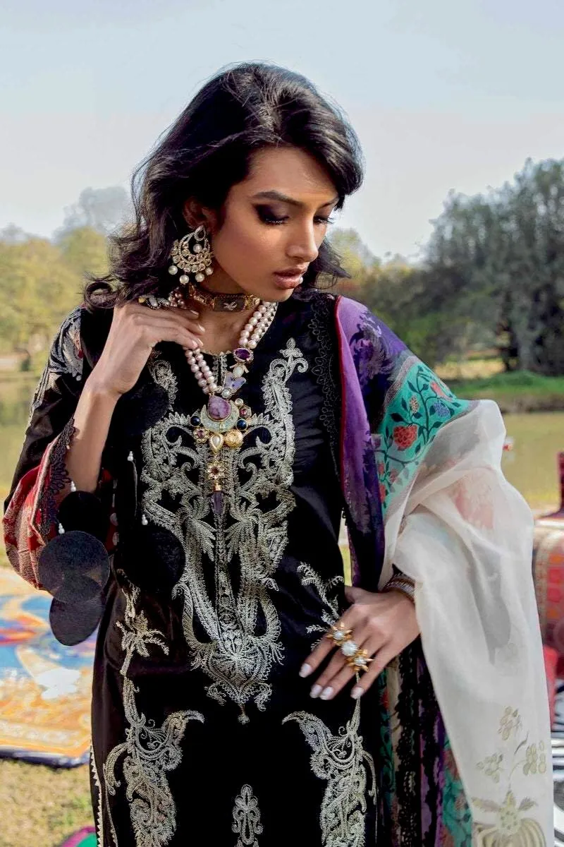 Sana Safinaz Muzlin Spring Lawn Collection 2021 – M211-025A-AH