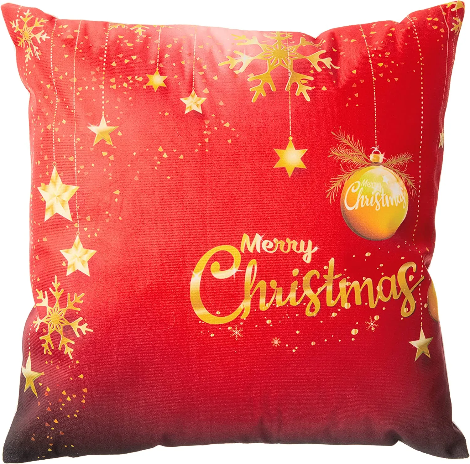 Seasonal Xmas Christmas Holiday Harmony Pattern Decorative Accent Throw Pillow