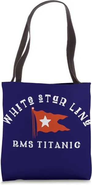 Titanic White Star Line Tote Bag
