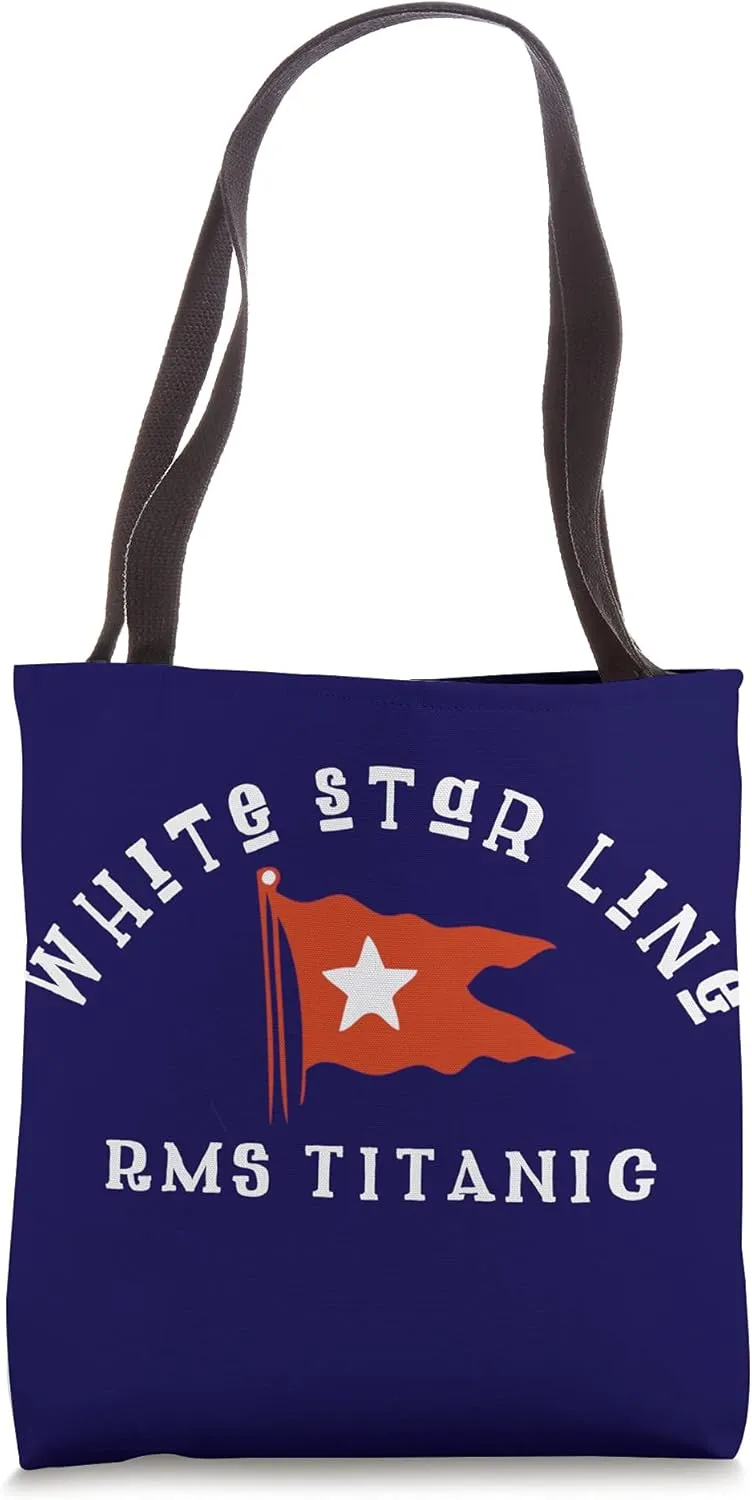 Titanic White Star Line Tote Bag