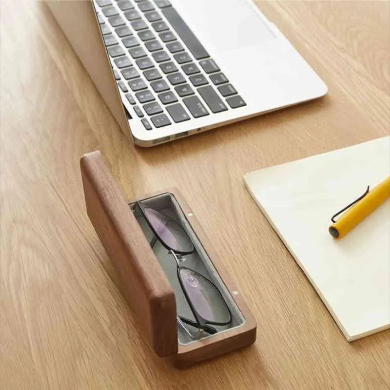 Wooden Glasses Case